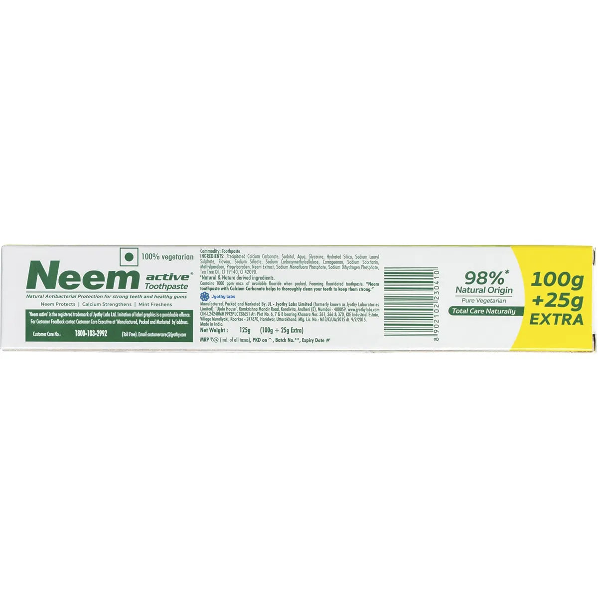 Neem Active Neem Toothpaste 125g