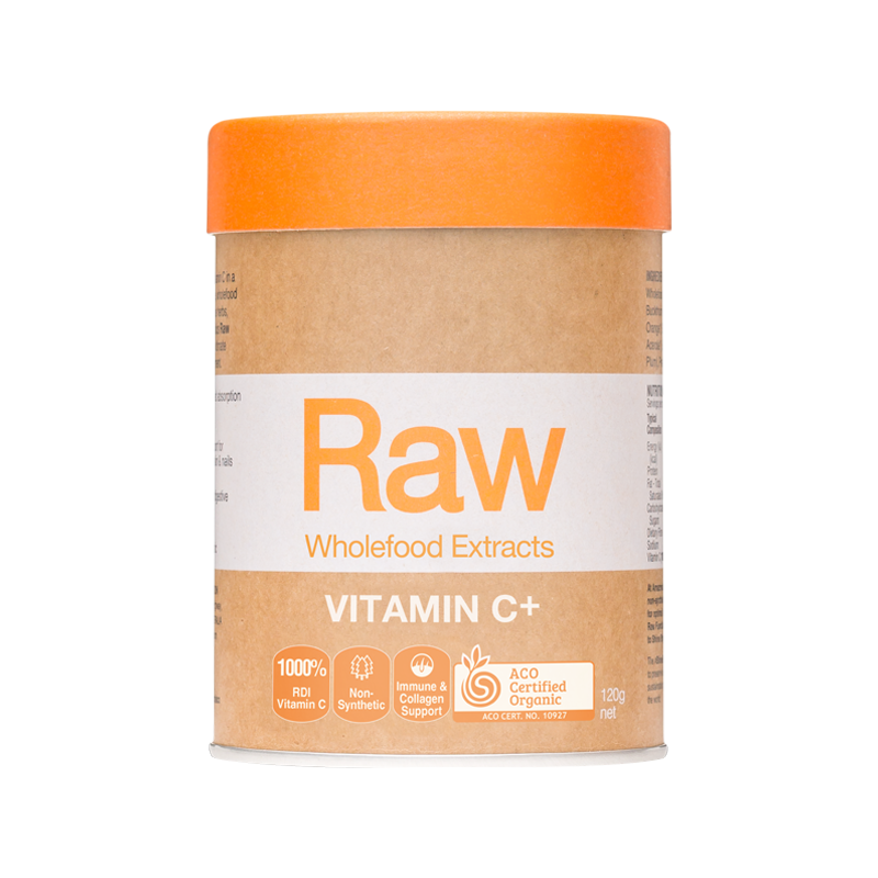 Amazonia Raw Wholefood Extracts Vitamin C+ Passionfruit 120g