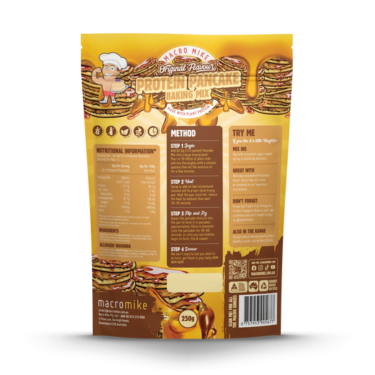 Macro Mike Almond Protein Pancake Baking Mix 250g