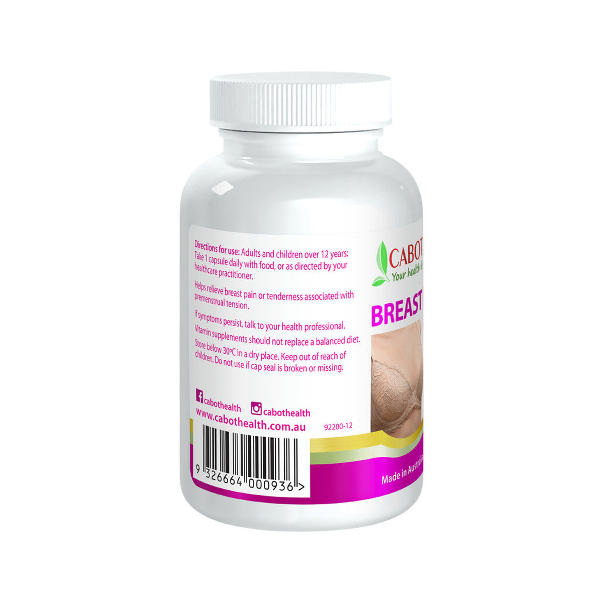Cabot Health Breast Health 60 Capsules