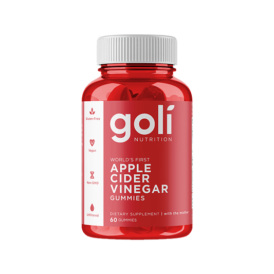 Goli Nutrition Apple Cider Vinegar Gummies 60 Gummies