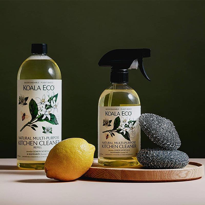 Koala Eco Multi-Purpose Kitchen Cleaner Lemon Myrtle & Mandarin 1L