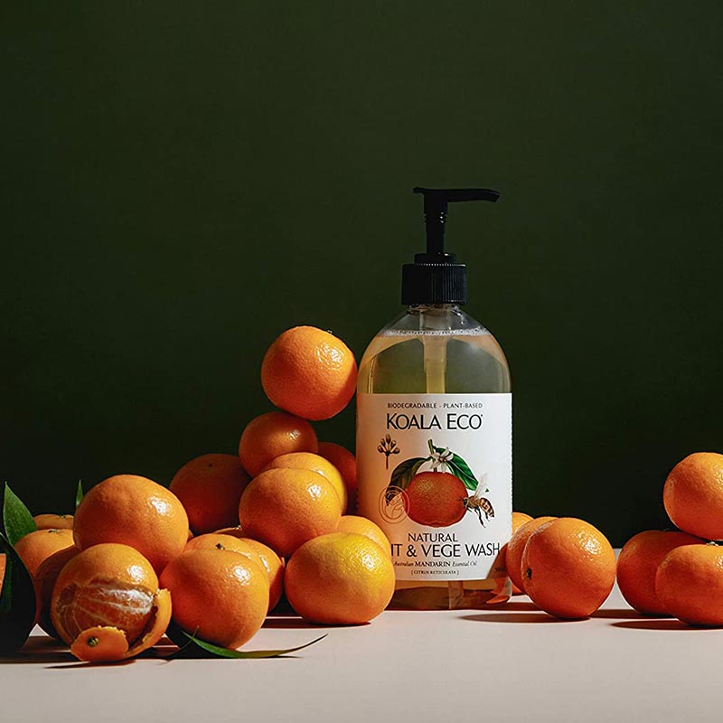 Koala Eco Natural Fruit and Vegetable Wash Mandarin 500ml