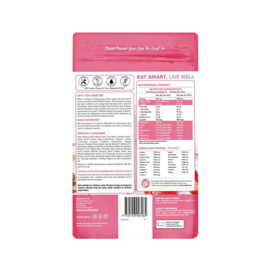 Morlife Plantiful Protein Berry Swirl 440g
