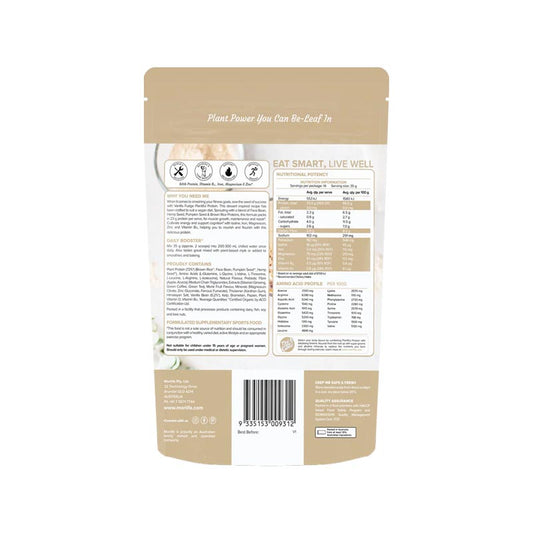 Morlife Plantiful Protein Vanilla Fudge 510g