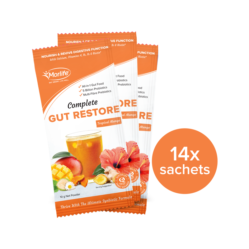 Morlife Complete Gut Restore Tropical Mango
