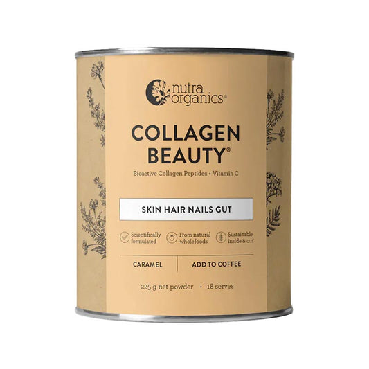 Nutra Organics Collagen Beauty Caramel 225g