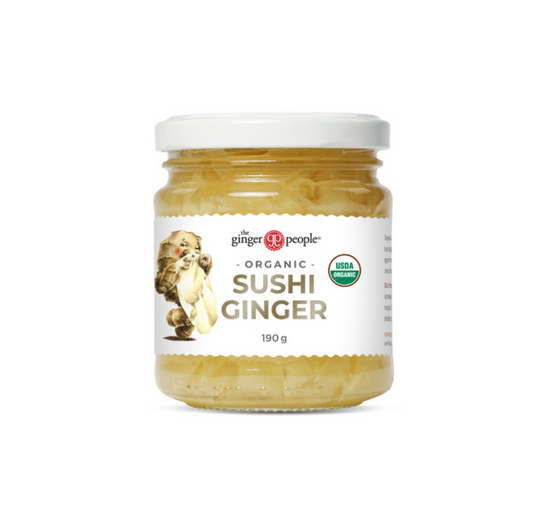 The Ginger People Organic Sushi Ginger 190g