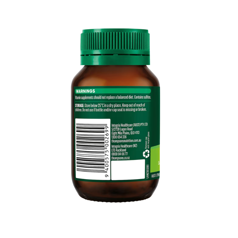 Thompsons Vitamin D3 1000IU 240 Capsules