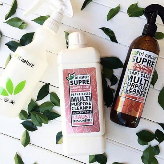 Tri Nature Supre Multi Purpose Cleaner Grapefruit & Palmarosa Concentrate 1L