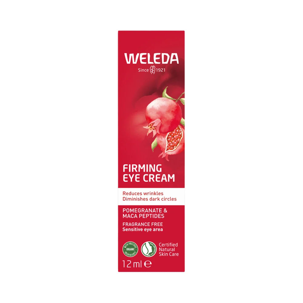 Weleda Organic Firming Eye Cream (Pomegranate & Maca Peptides) 12ml