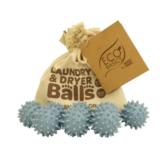 White Magic Eco Basics Laundry & Dryer Balls 8 Pack